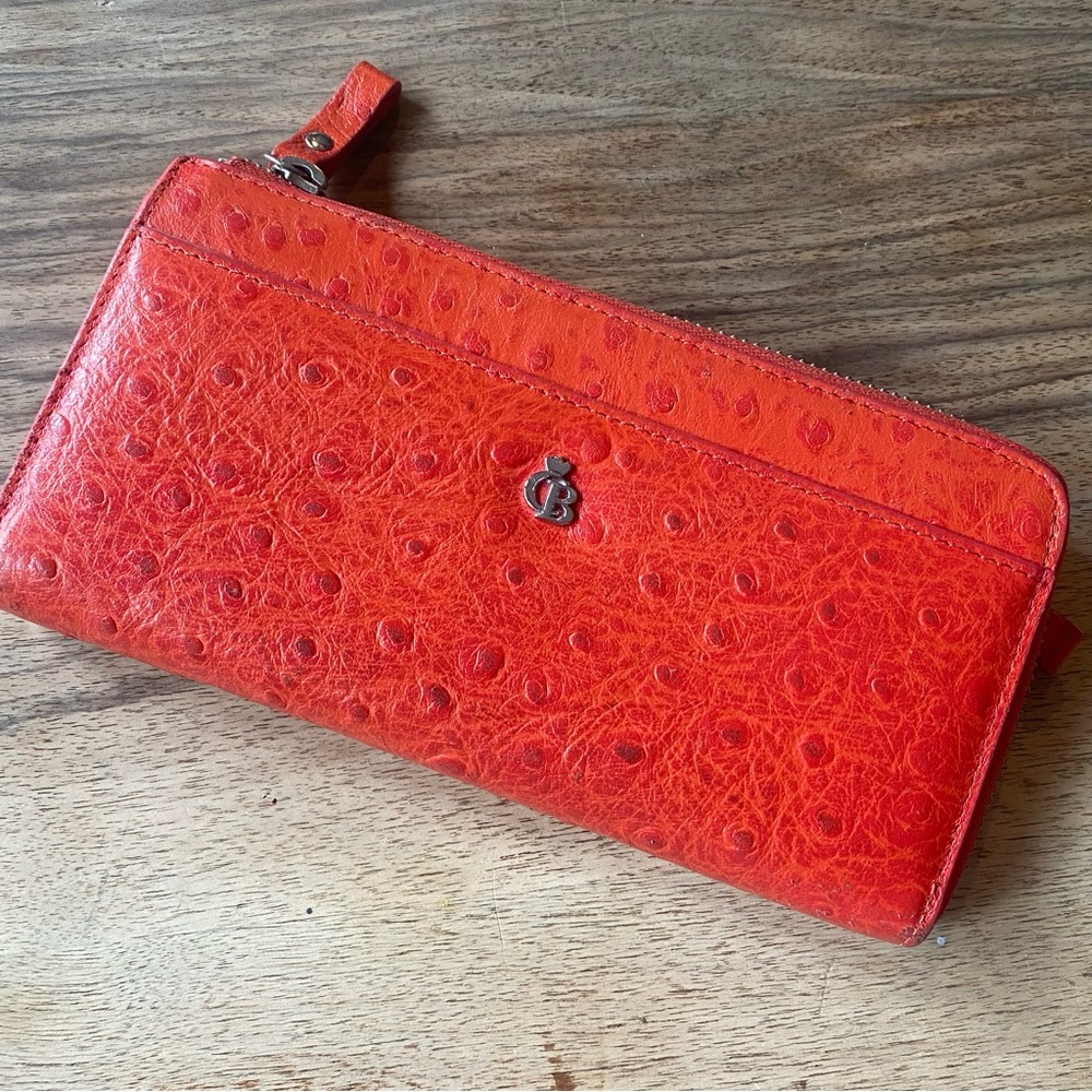 Castelijn & Beerens red leather wallet European